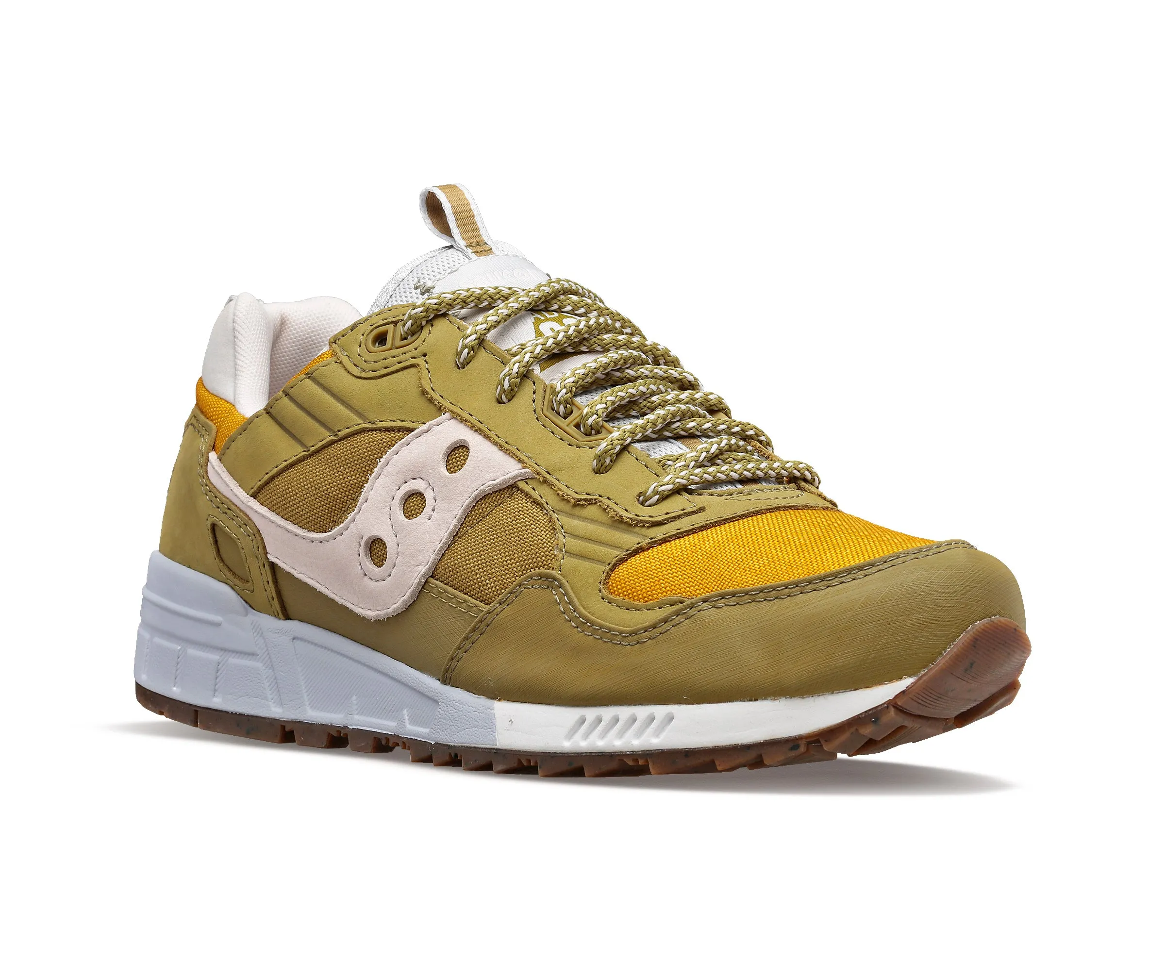 Saucony Shadow 5000 Sneakers / Green & Yellow