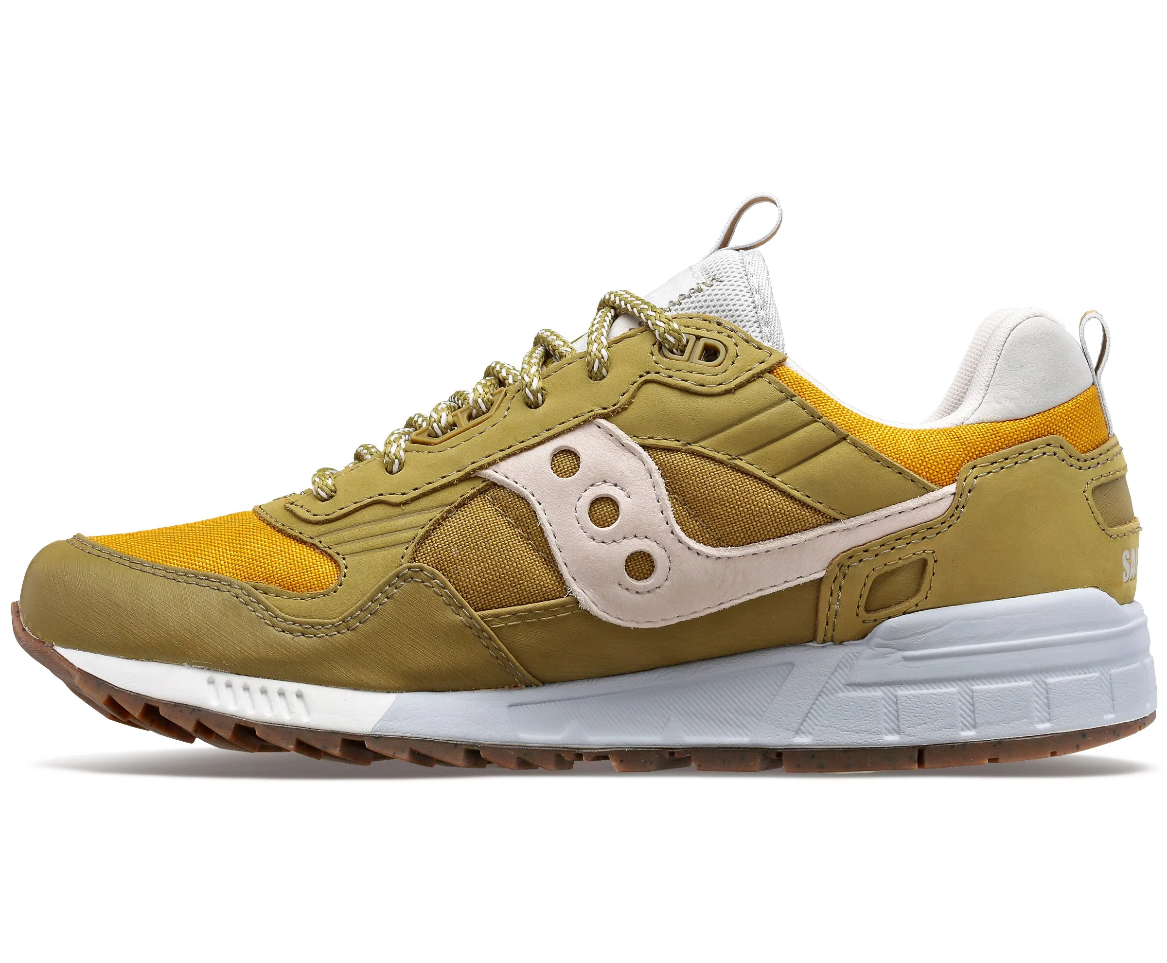 Saucony Shadow 5000 Sneakers / Green & Yellow