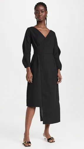 SELFI   Two Wave Asymmetrical Wrap Dress 