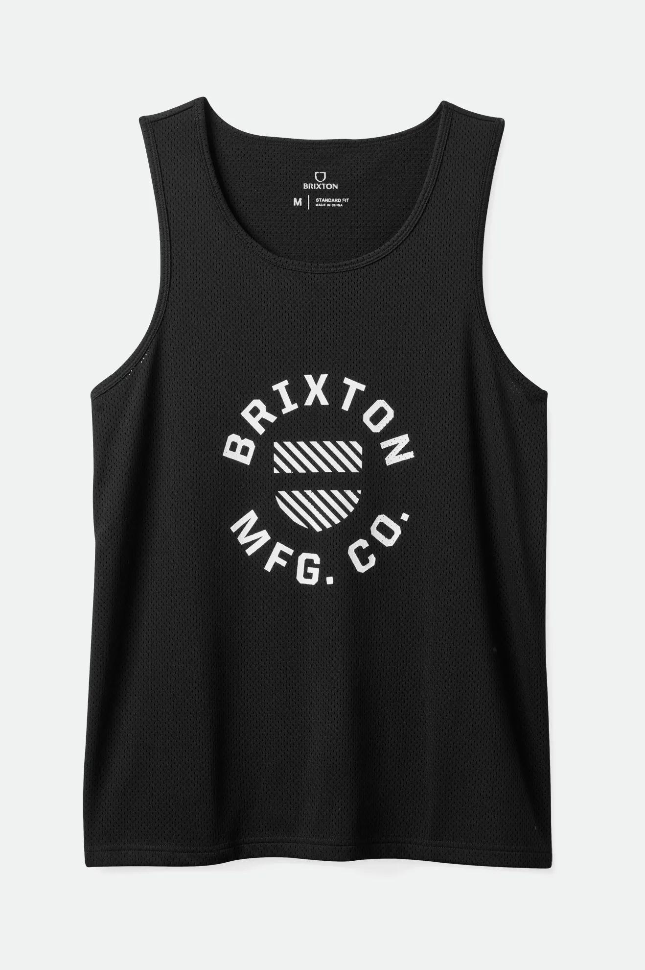 Shield Crest Tank - Black