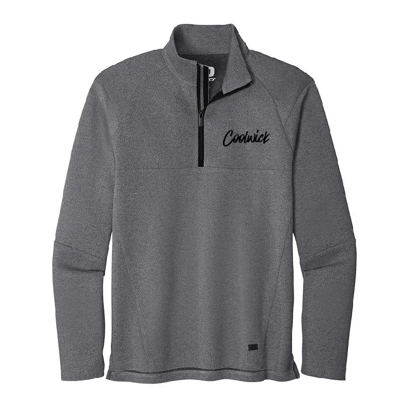 Signature Coolwick OGIO Mens 1/4 Zip Pullover