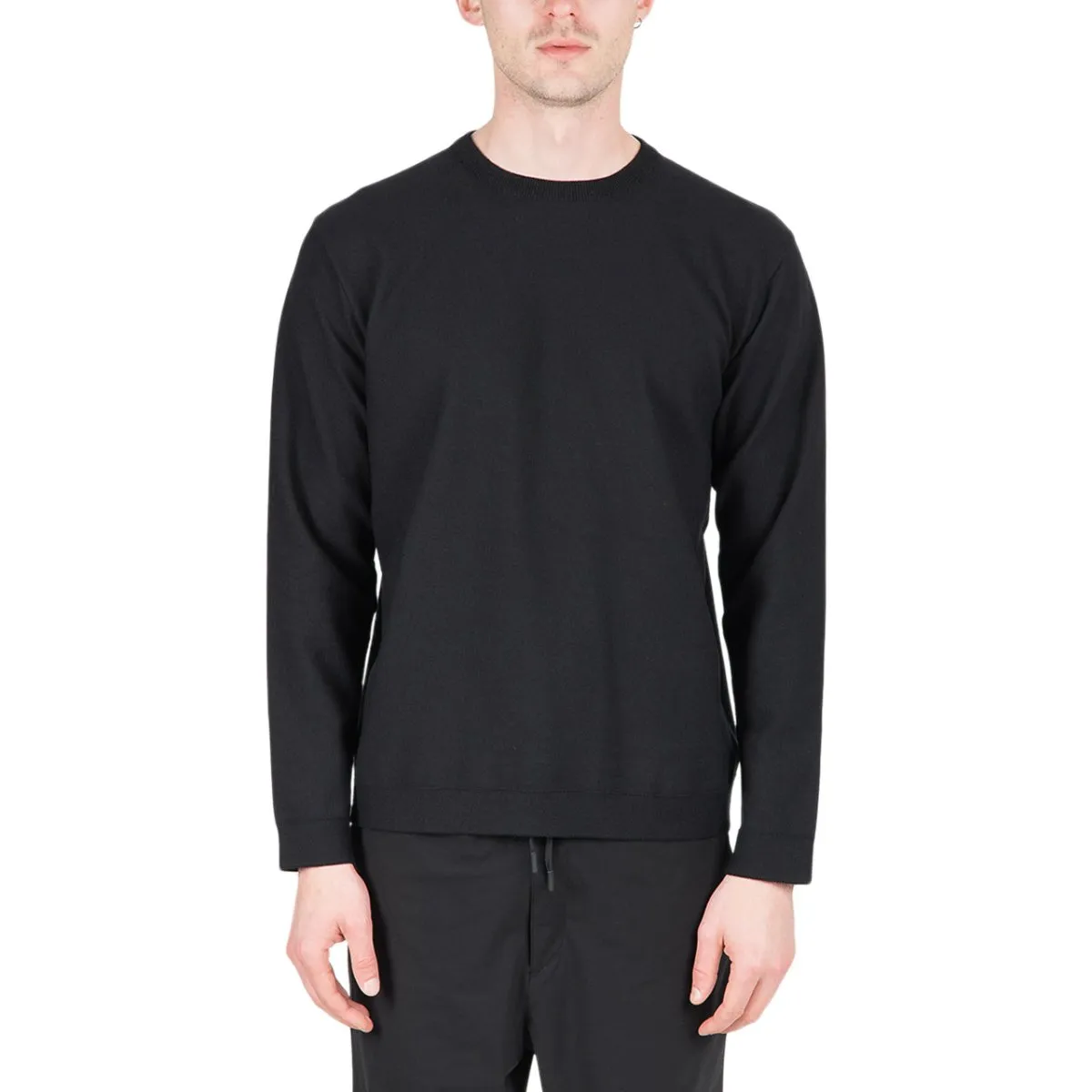 Snow Peak Co/Pe Dry L/S Pullover (Black)