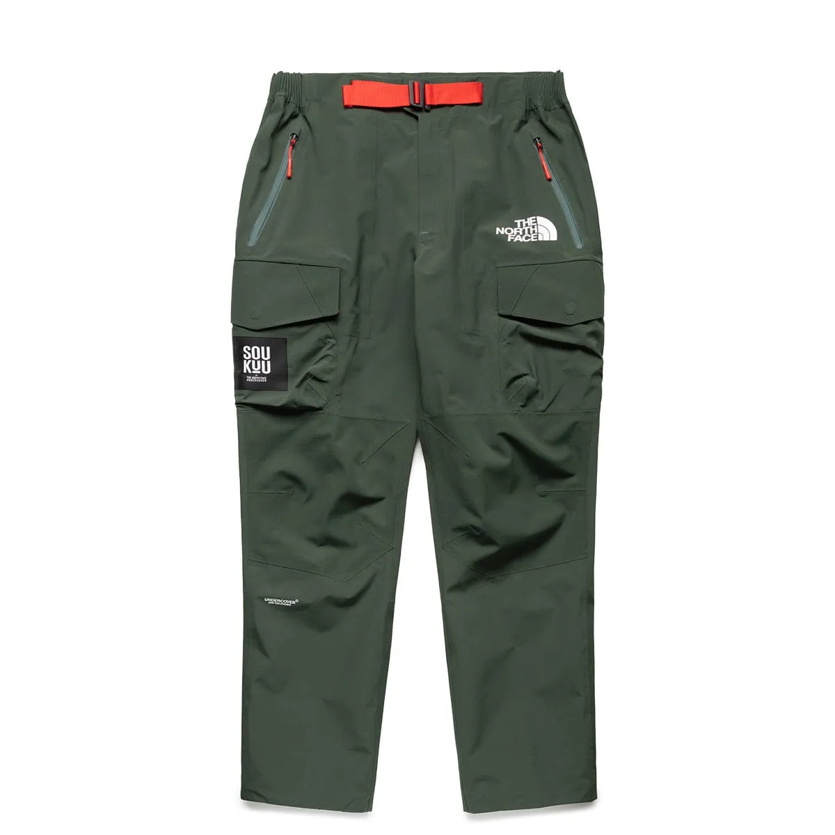 SOUKUU BY THE NORTH FACE X UNDERCOVER PROJECT U GEODESIC SHELL PANT DARK CEDAR GREEN | Bodega