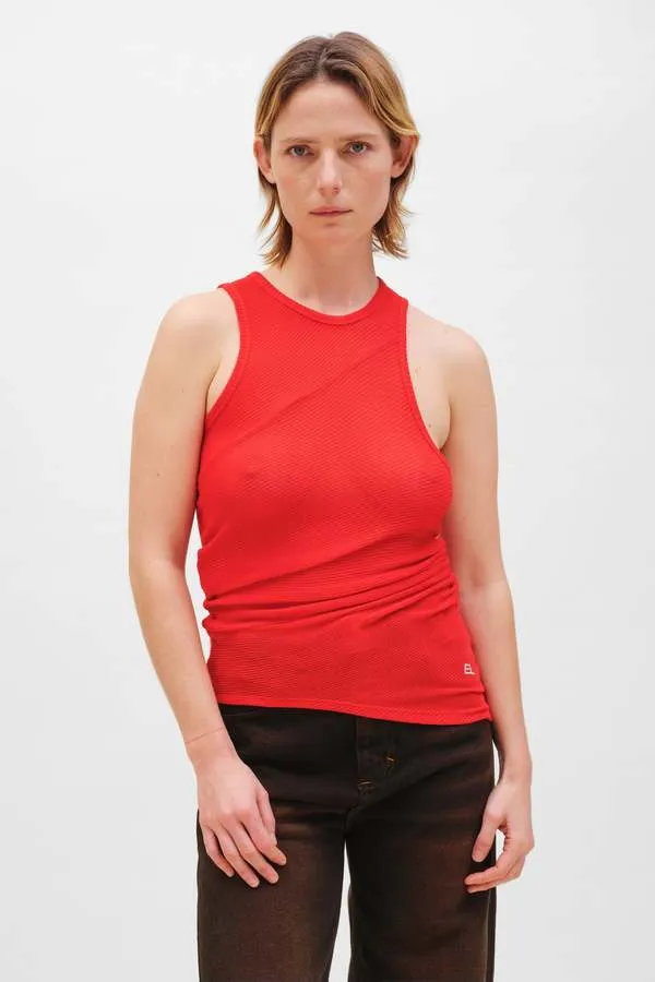 Spiral Tank -  Red