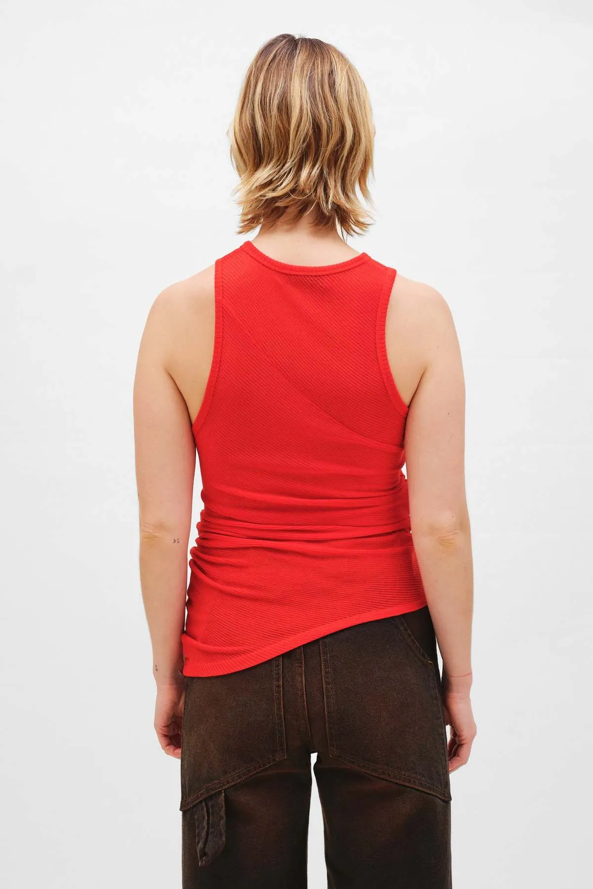 Spiral Tank -  Red