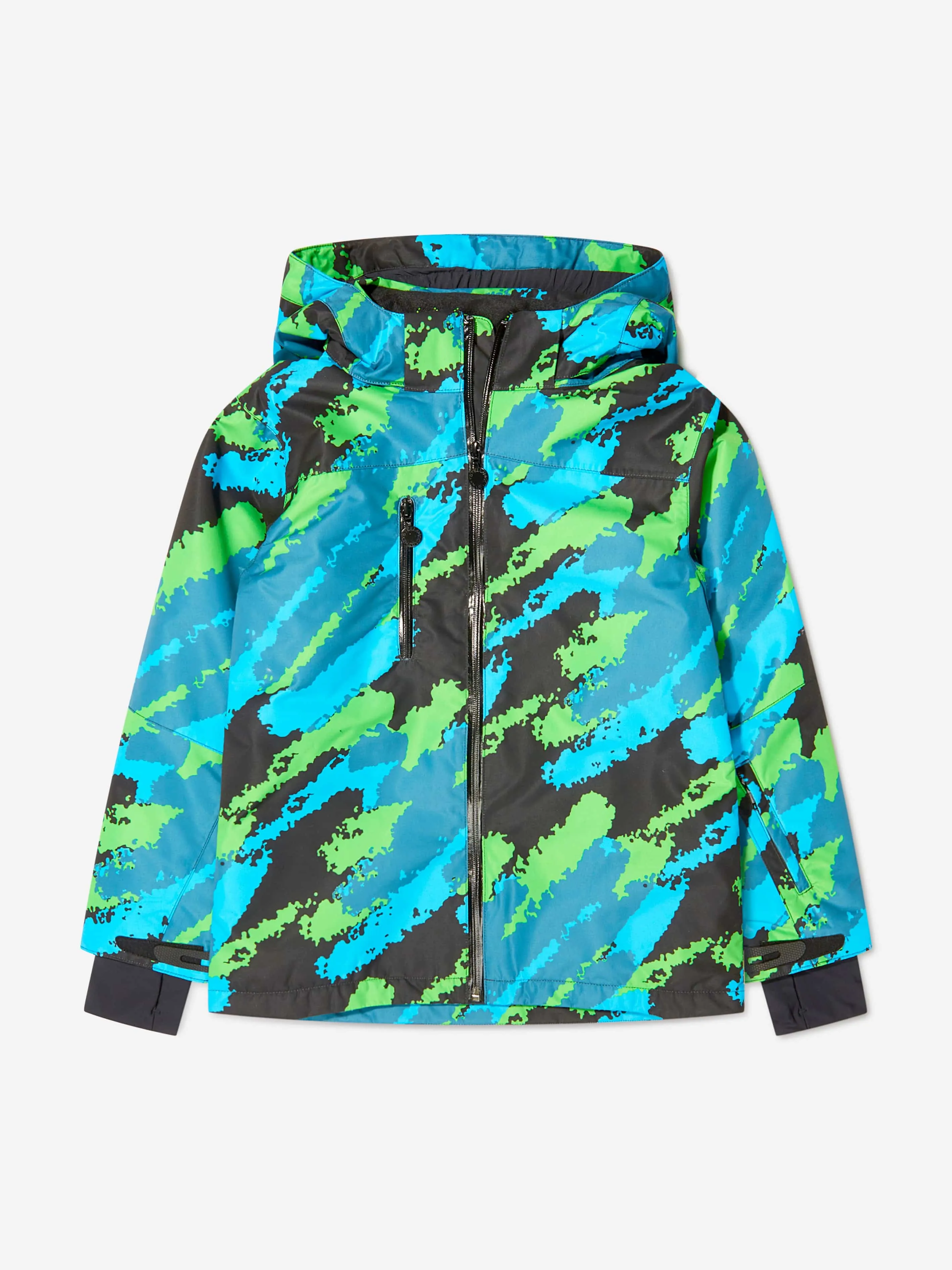 Stella McCartney Kids - Boys Spray Print Ski Jacket | Childsplay Clothing