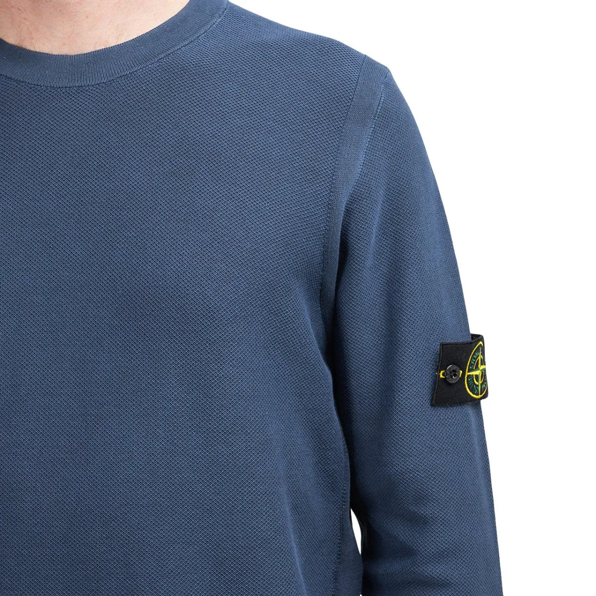 Stone Island Pigment DYE Knit Pullover (Navy)