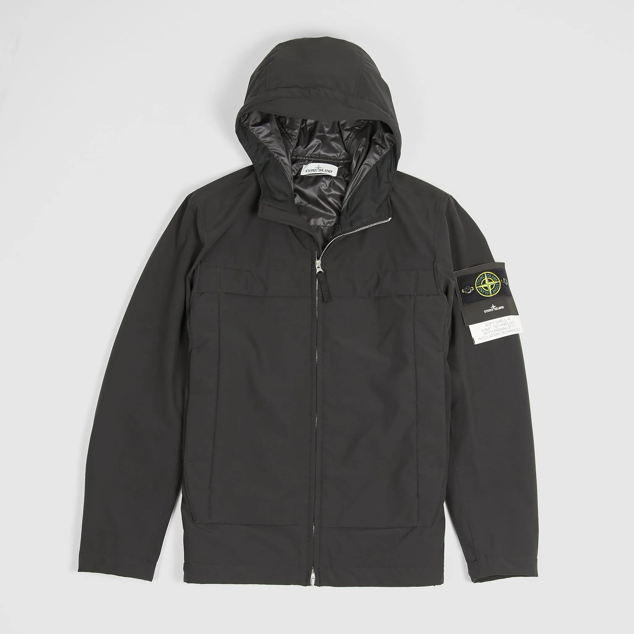 Stone Island Softshell Hooded Jacket Primaloft 0029