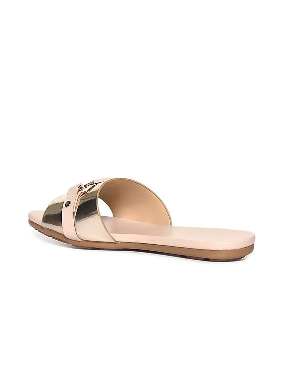 Stride Gold Forefoot Strap Open Toe Sandals