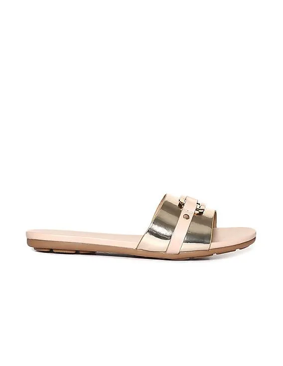 Stride Gold Forefoot Strap Open Toe Sandals