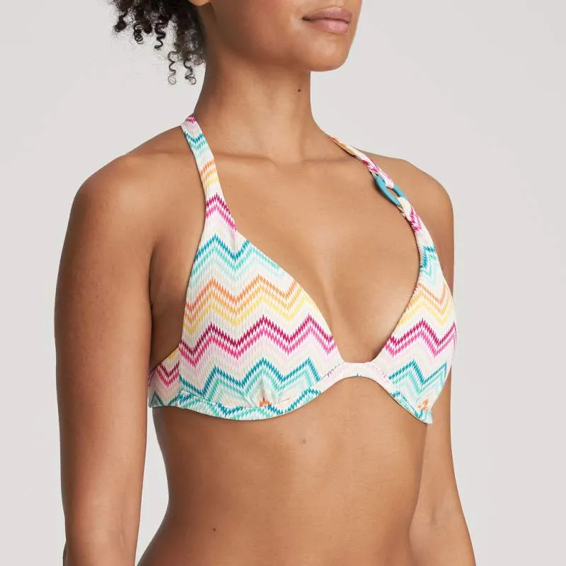 Striped push up Bikini- Unas1 with Discounts- Bikini push up-  Berlin