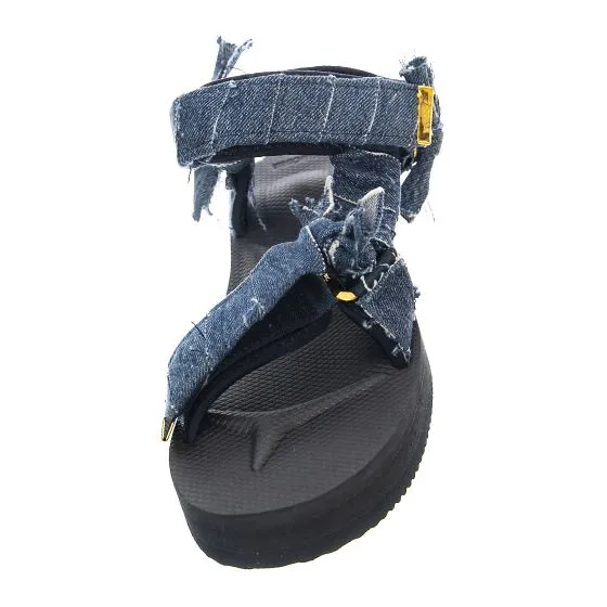 SUICOKE Womens Depa-FbcpoCab Denim Blue Sandals