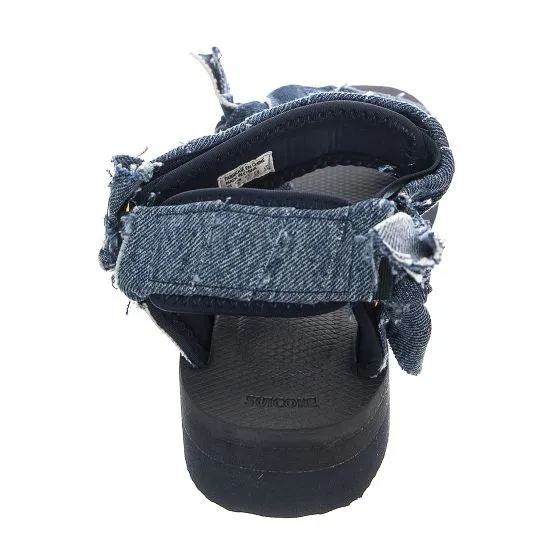 SUICOKE Womens Depa-FbcpoCab Denim Blue Sandals