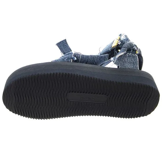 SUICOKE Womens Depa-FbcpoCab Denim Blue Sandals