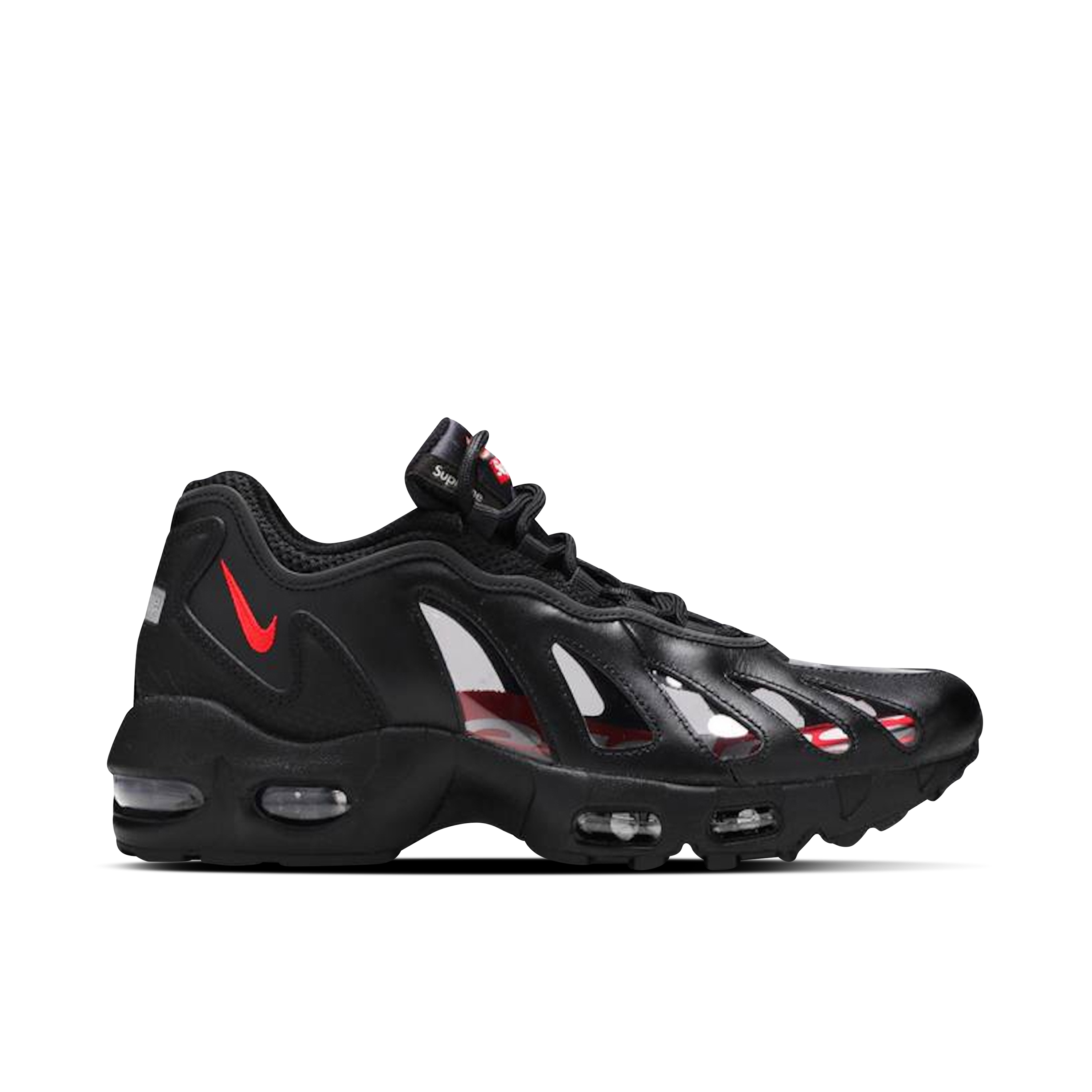 Supreme x Nike Air Max 96 Black | cv7652-002 | Laced