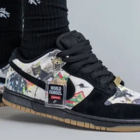 SUPREME X NIKE SB DUNK LOW RAMMELLZEE