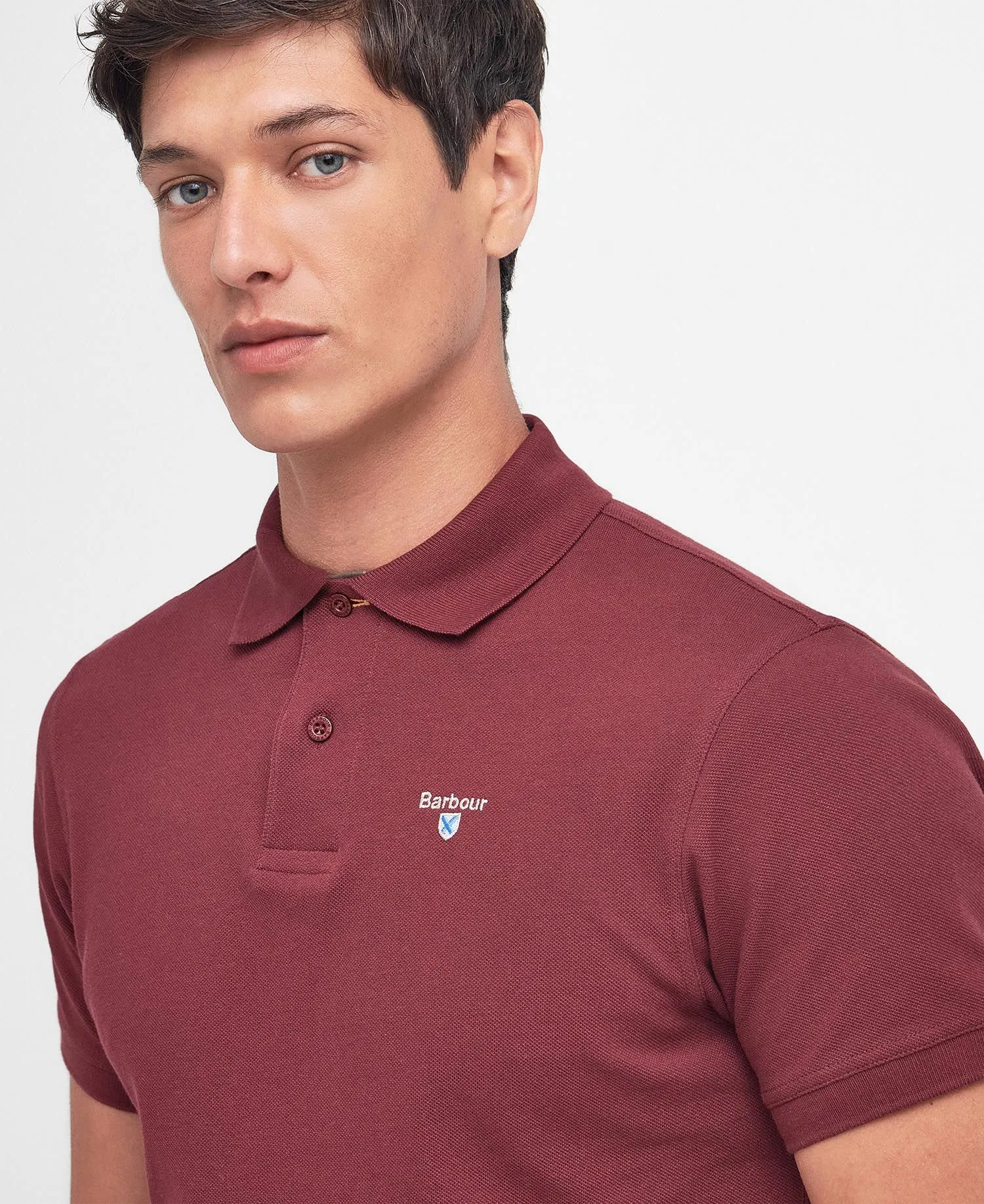  Tartan Pique Polo Shirt     