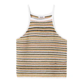 Taylor Stripe Halter Tank