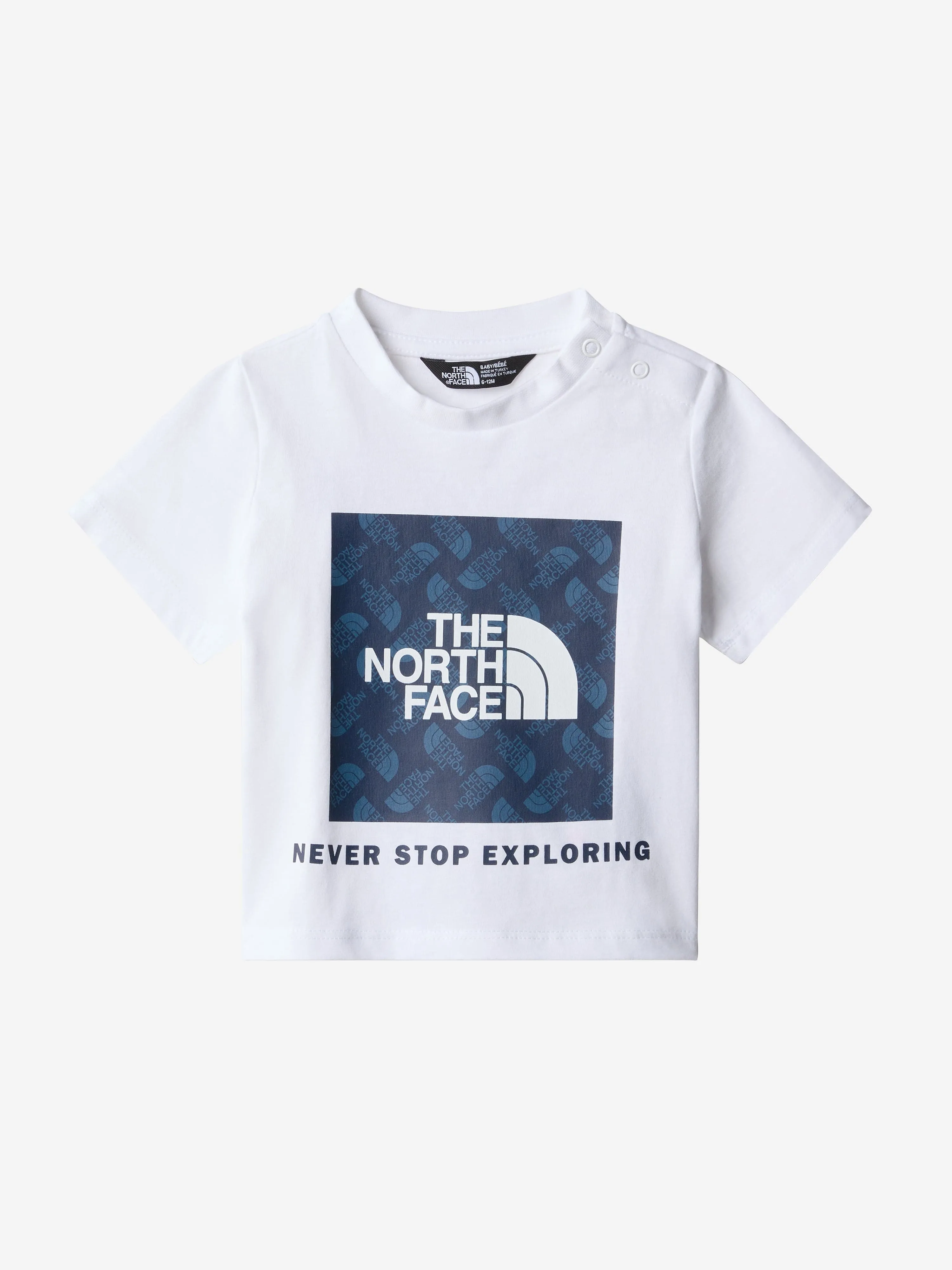 The North Face Baby Box Infill T-Shirt in White