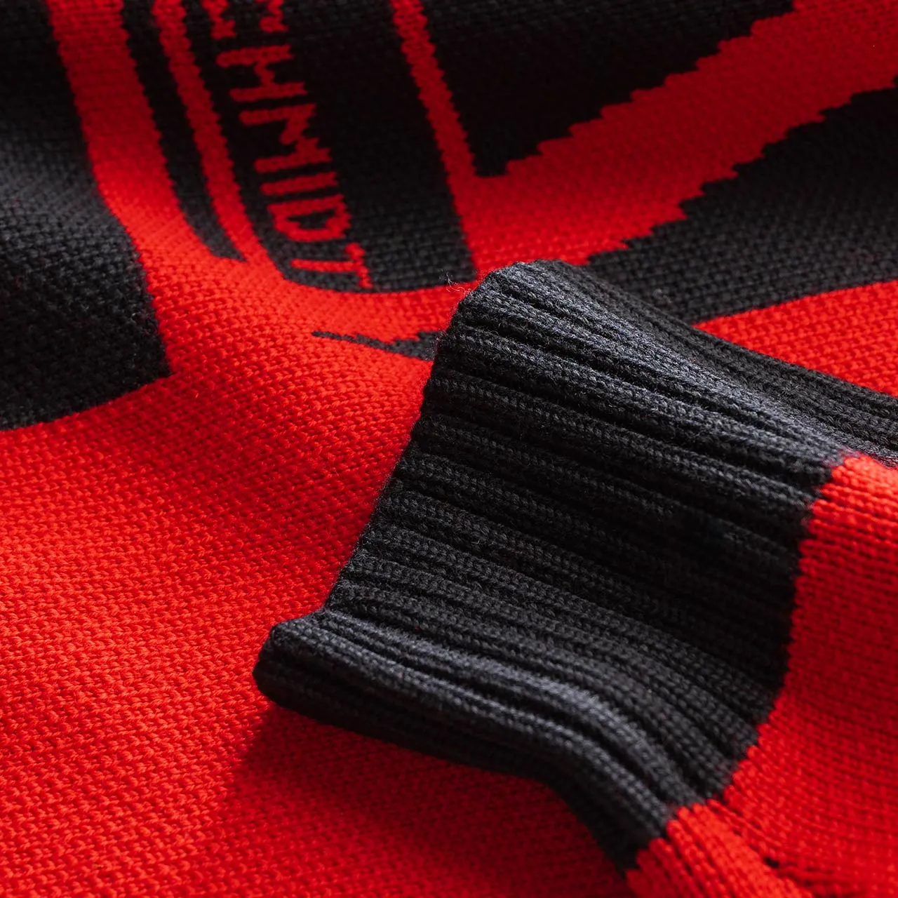 the north face black series steep tech knit top (haute red)