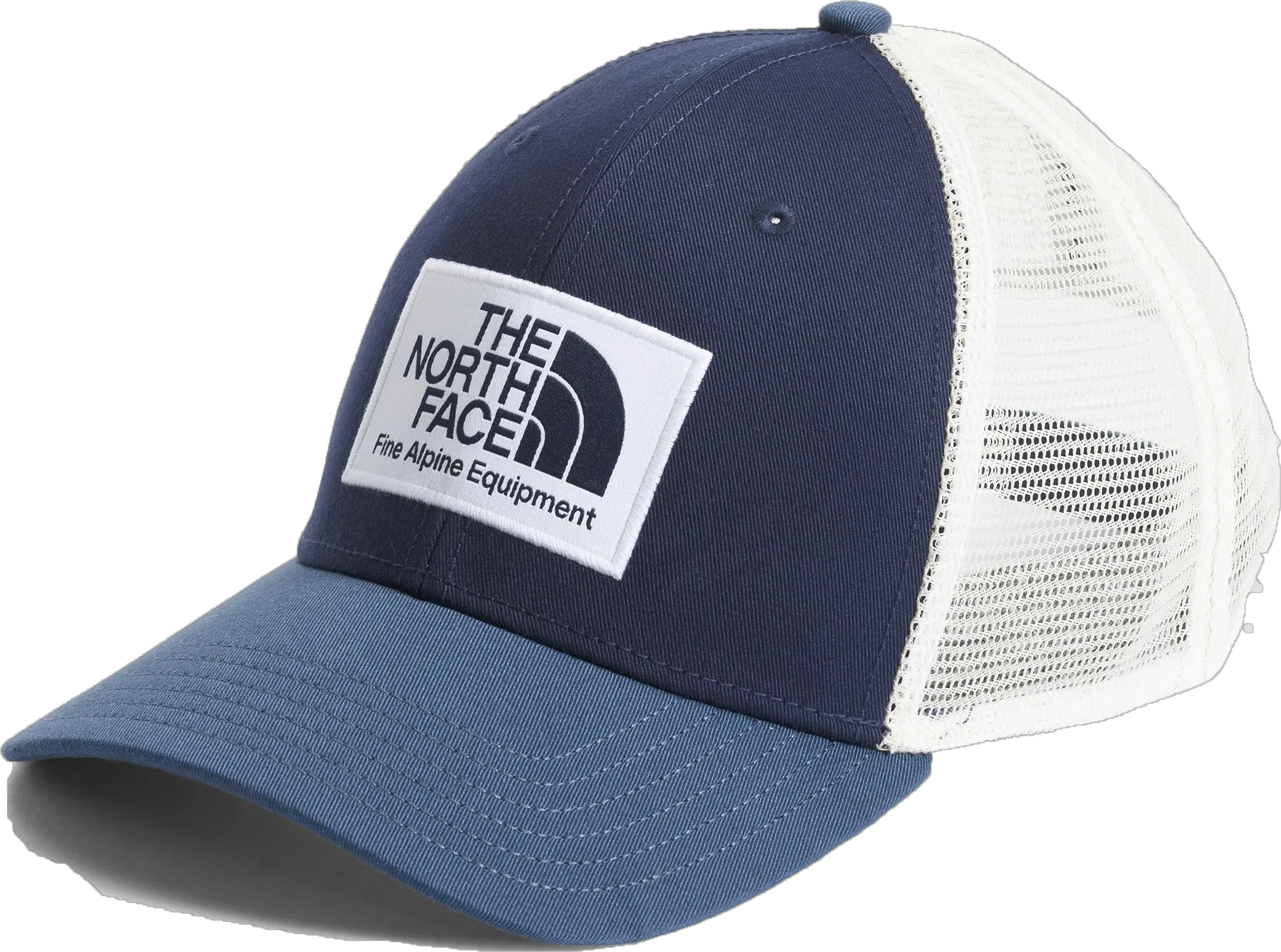 The North Face Deep Fit Mudder Trucker Hat Shady Blue Summit Navy