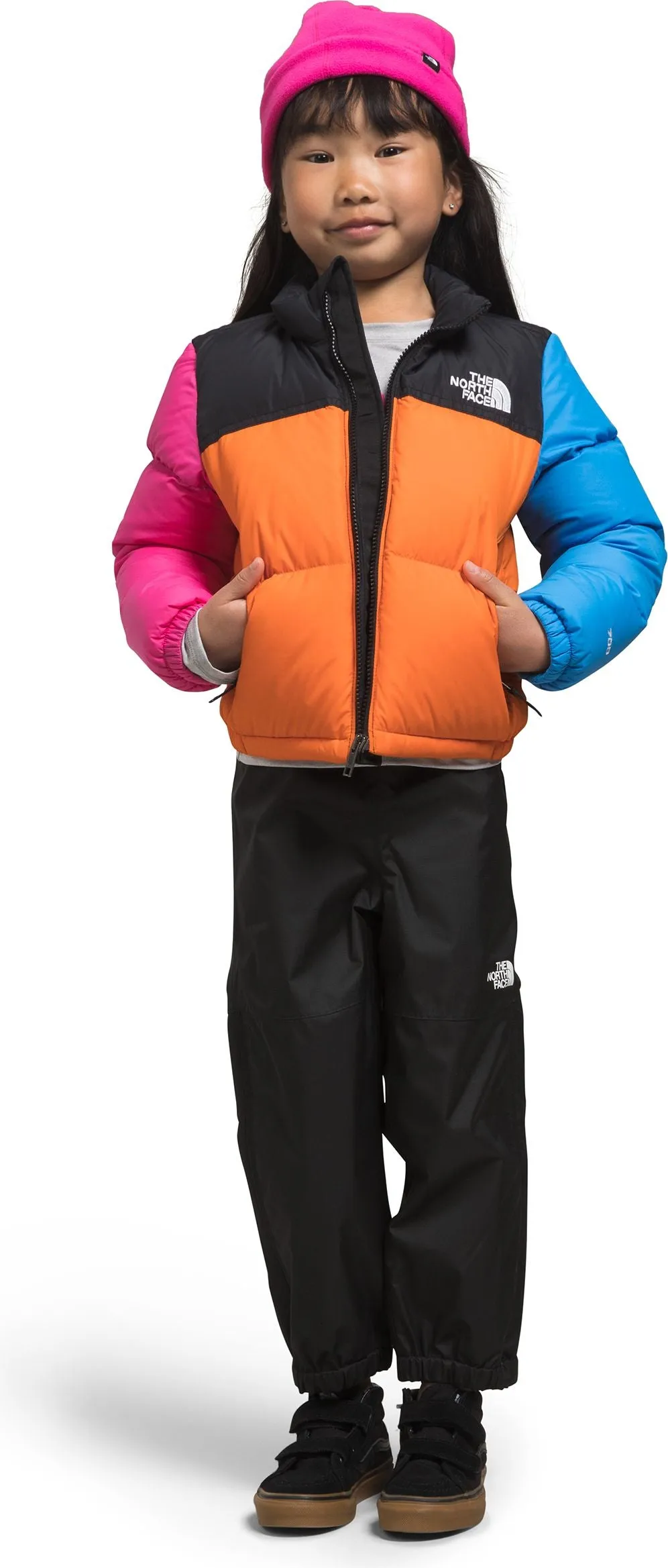 The North Face Kid 96 Nuptse Madarin Size 4