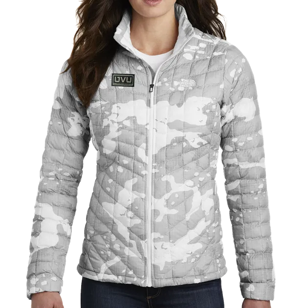 The North Face Ladies ThermoBall Trekker Jacket - Pleather Mono Patch