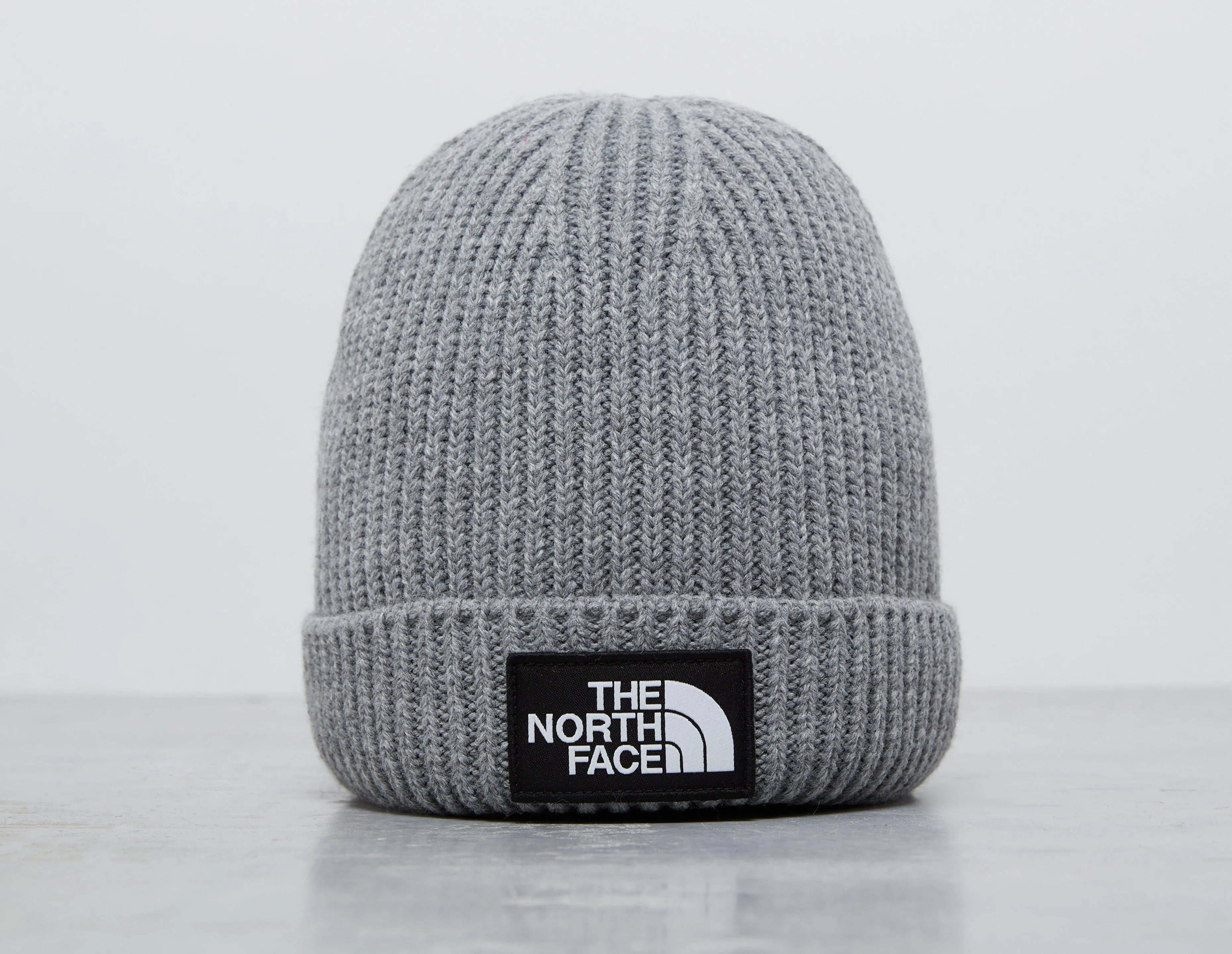 The North Face Logo Box Cuffed Beanie