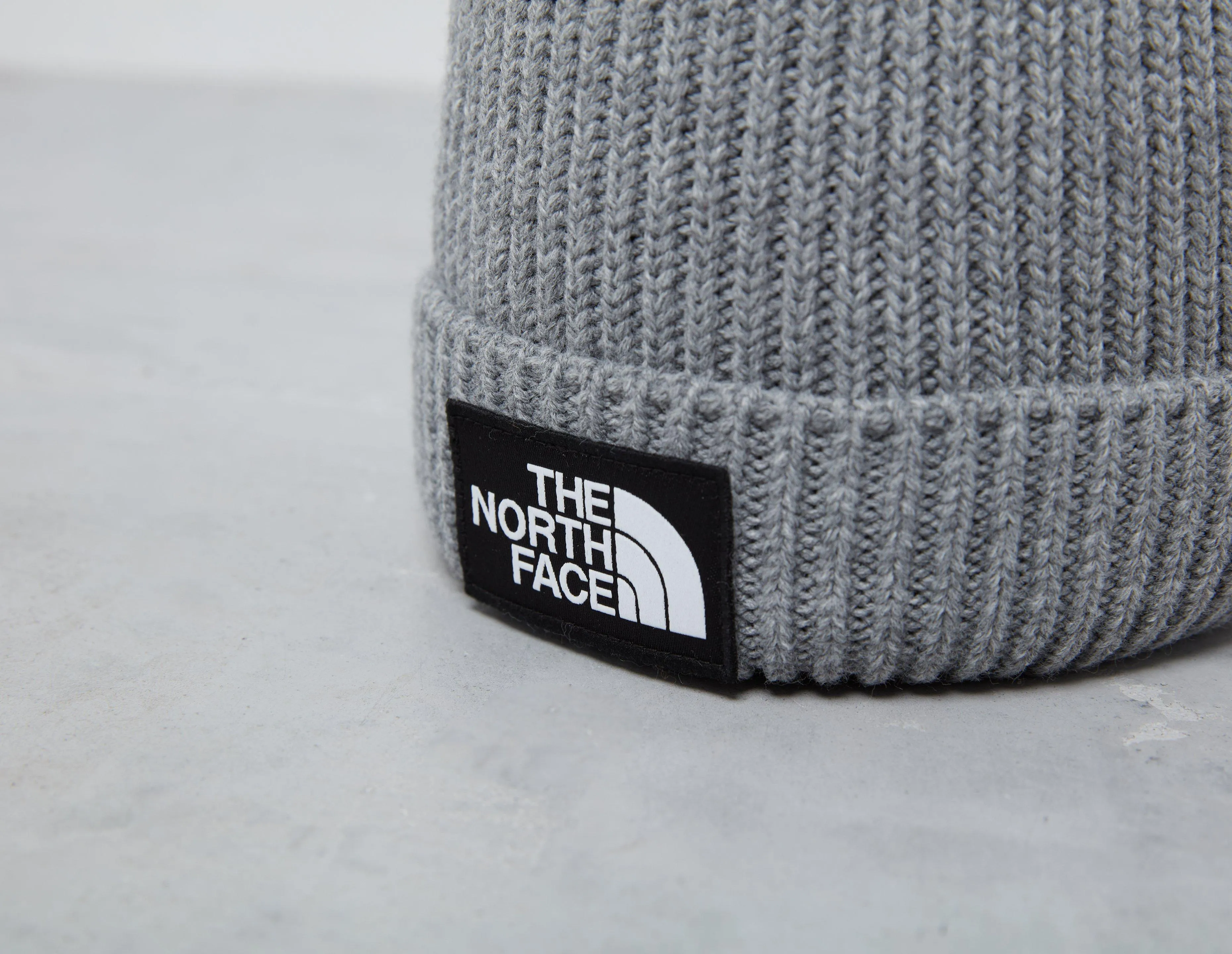 The North Face Logo Box Cuffed Beanie