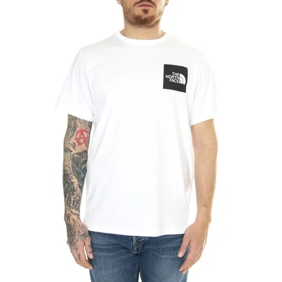 The North Face M S/S Fine Tee Tnf White