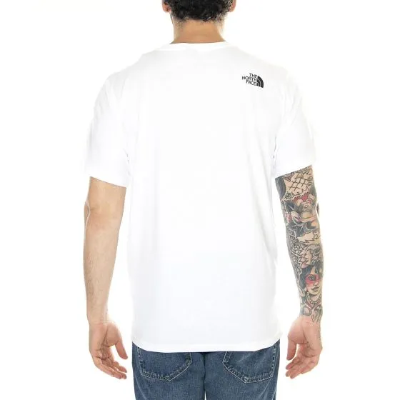 The North Face M S/S Fine Tee Tnf White