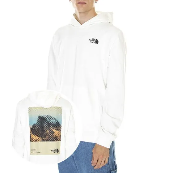 The North Face M' D2 Graphic Hoodie - EU Gardenia White