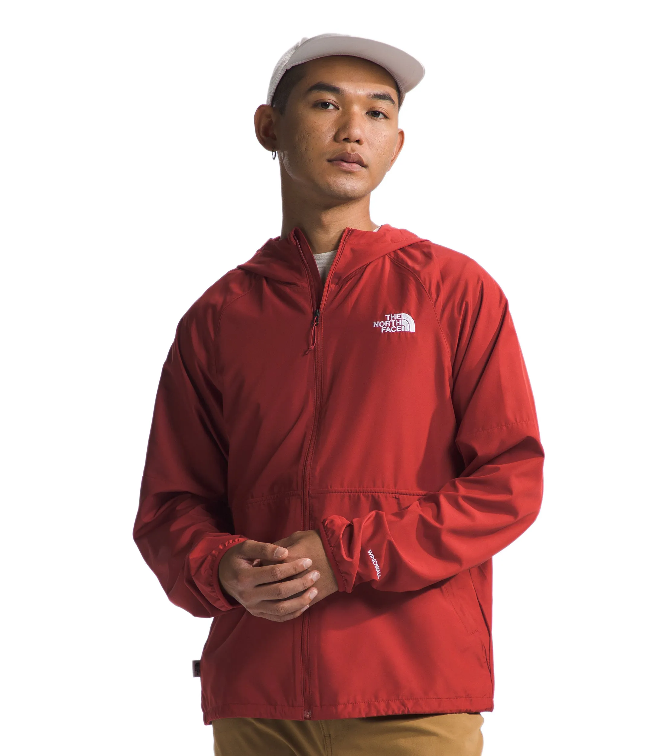 The North Face Men's Flyweight Hoodie 2.0 Iron Red