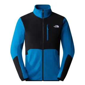 The North Face Men's Glacier Pro Full Zip Fleece - Blue / Black | George Fisher