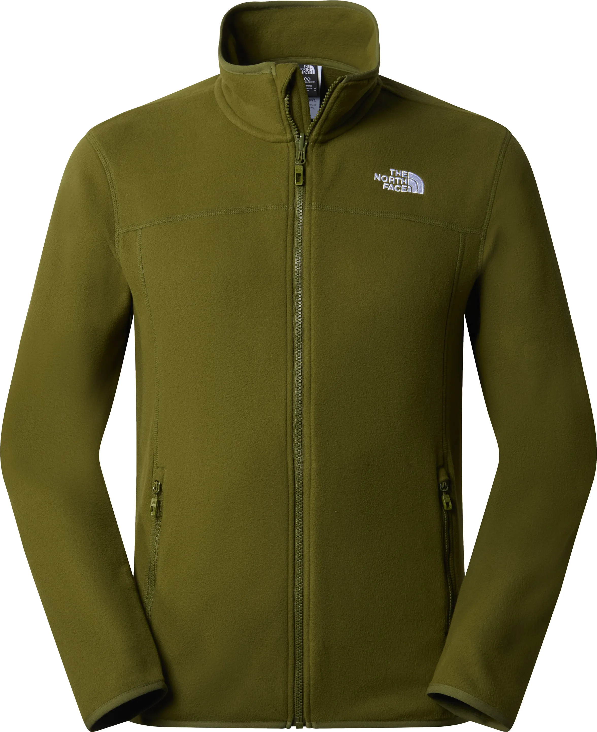 The North Face Men's 100 Glacier Full-Zip Fleece Forest Olive | Buy The North Face Men's 100 Glacier Full-Zip Fleece F