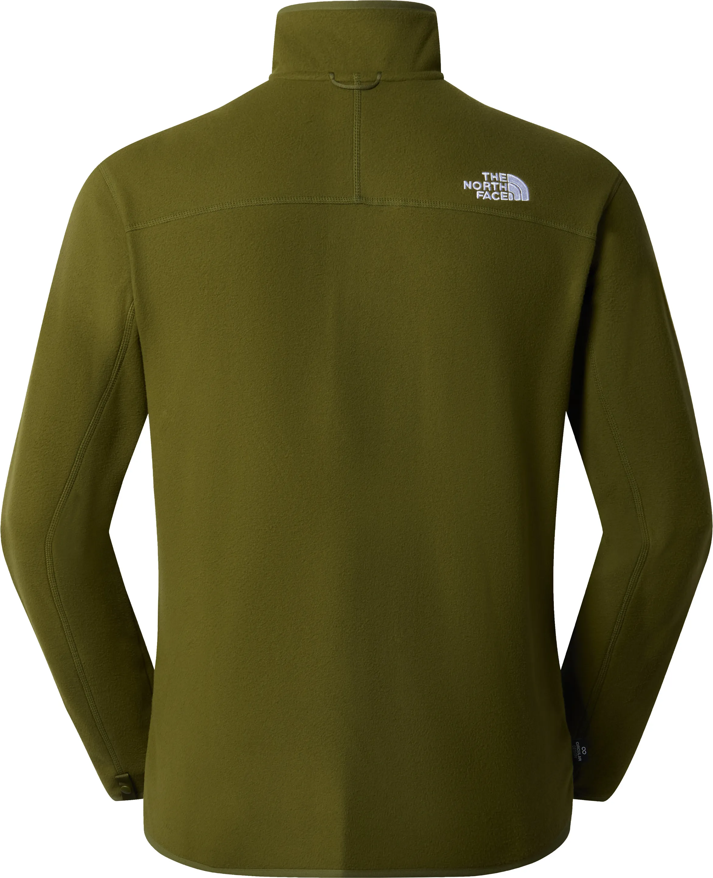 The North Face Men's 100 Glacier Full-Zip Fleece Forest Olive | Buy The North Face Men's 100 Glacier Full-Zip Fleece F