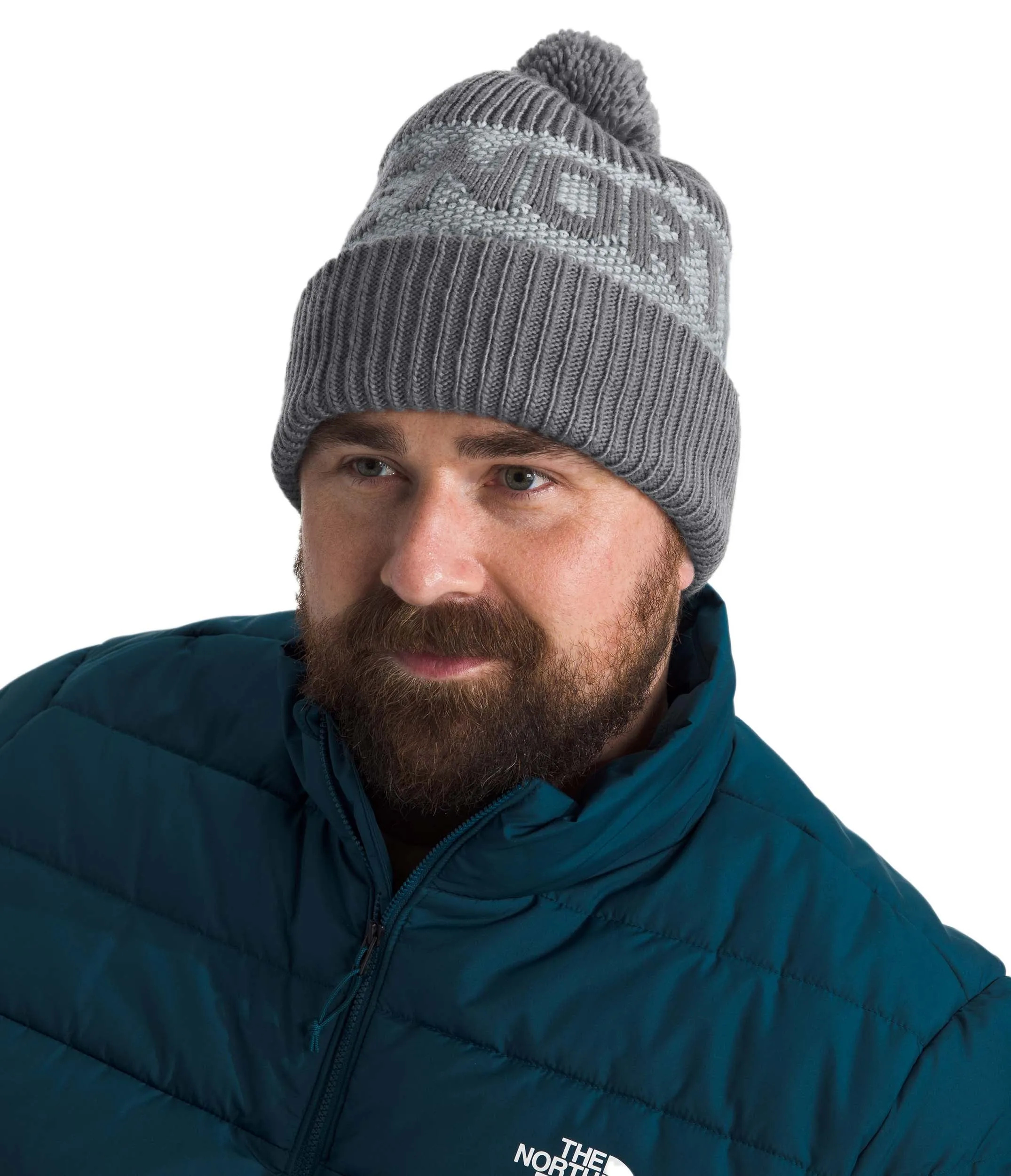 The North Face Retro Cabin Beanie Smoked Pearl High Rise