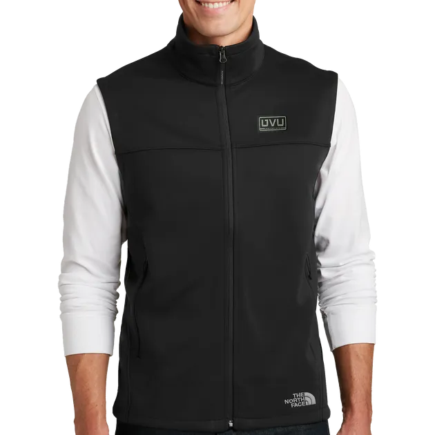 The North Face Ridgeline Soft Shell Vest- Pleather Mono Patch