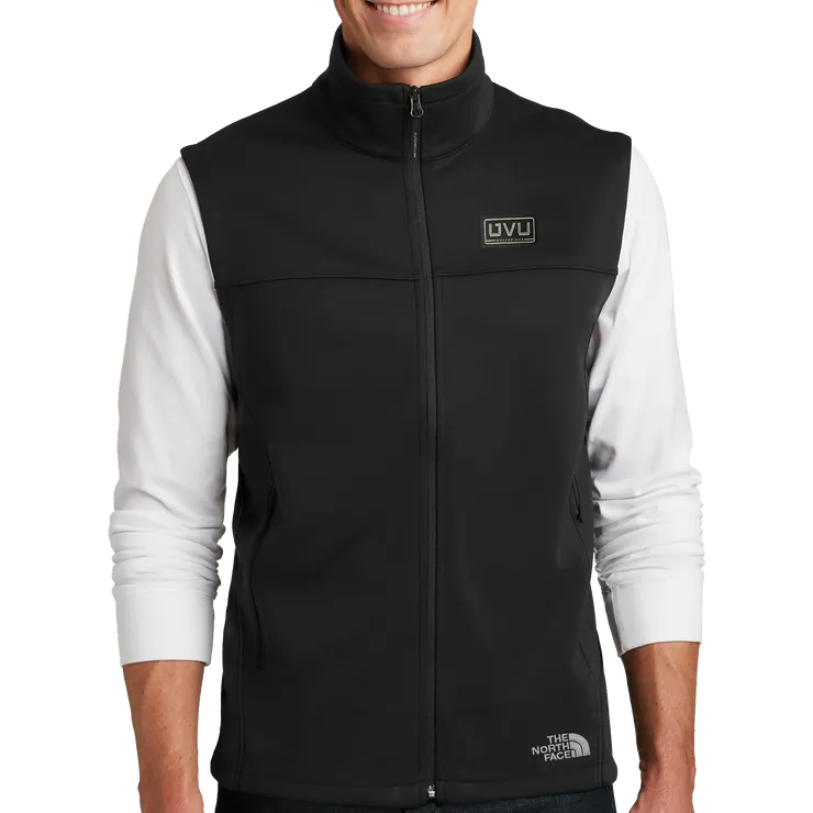 The North Face Ridgeline Soft Shell Vest- Pleather Mono Patch