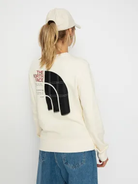 The North Face Sweatshirt Graphic Crew 3 Wmn (white dune)