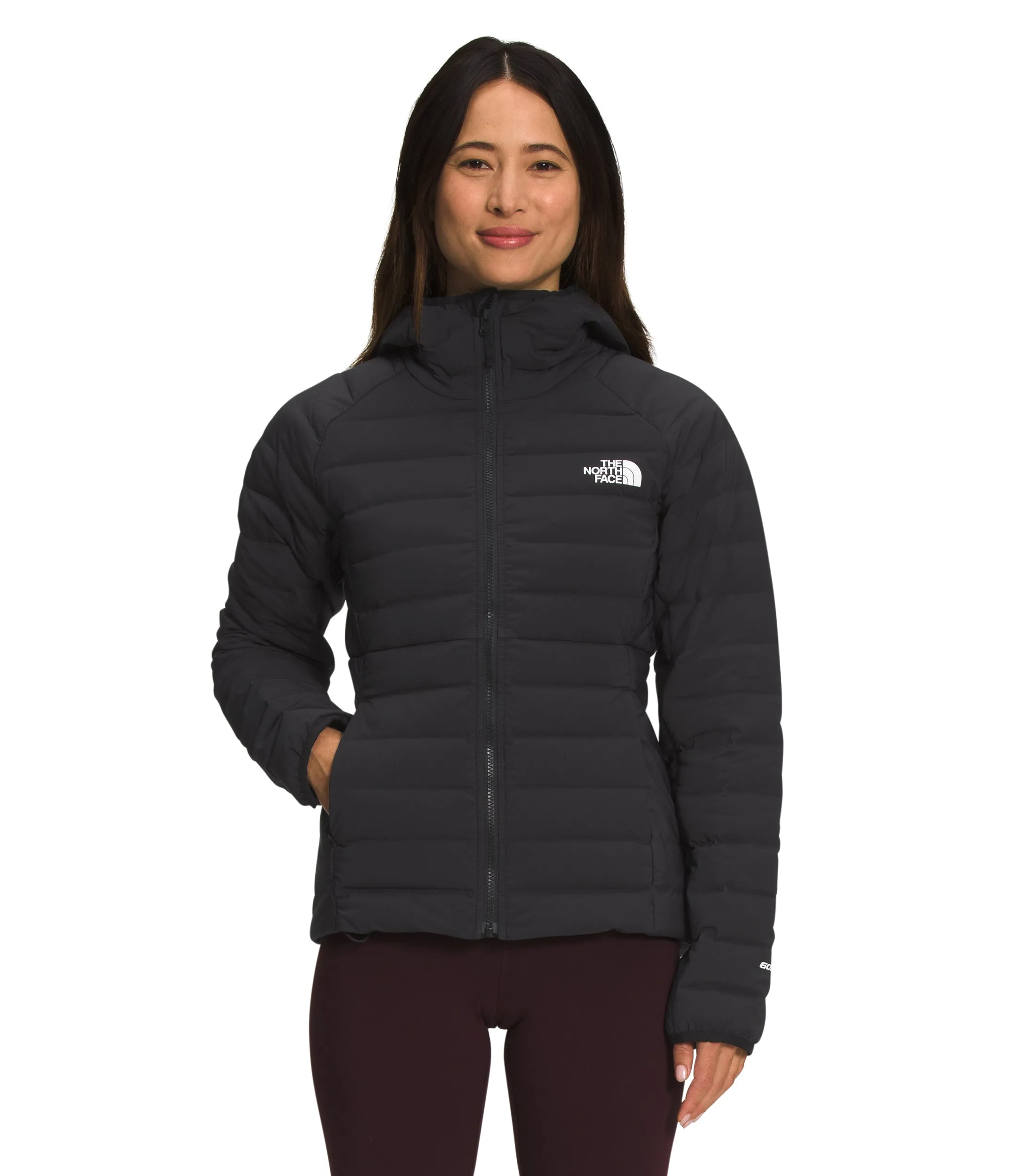 The North Face Women's Belleview Stretch Down Hoodie TNF Black