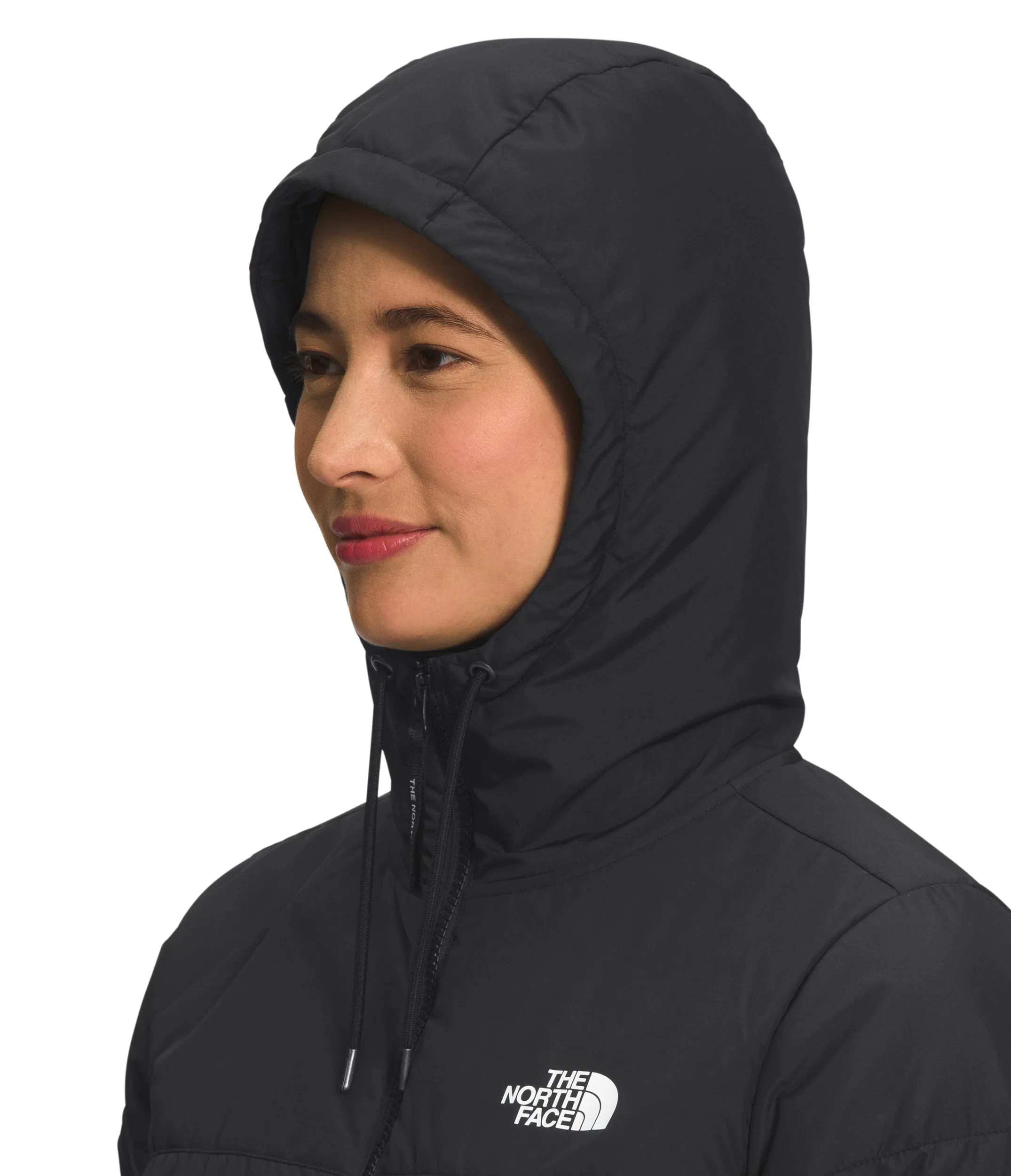 The North Face Women's Belleview Stretch Down Hoodie TNF Black