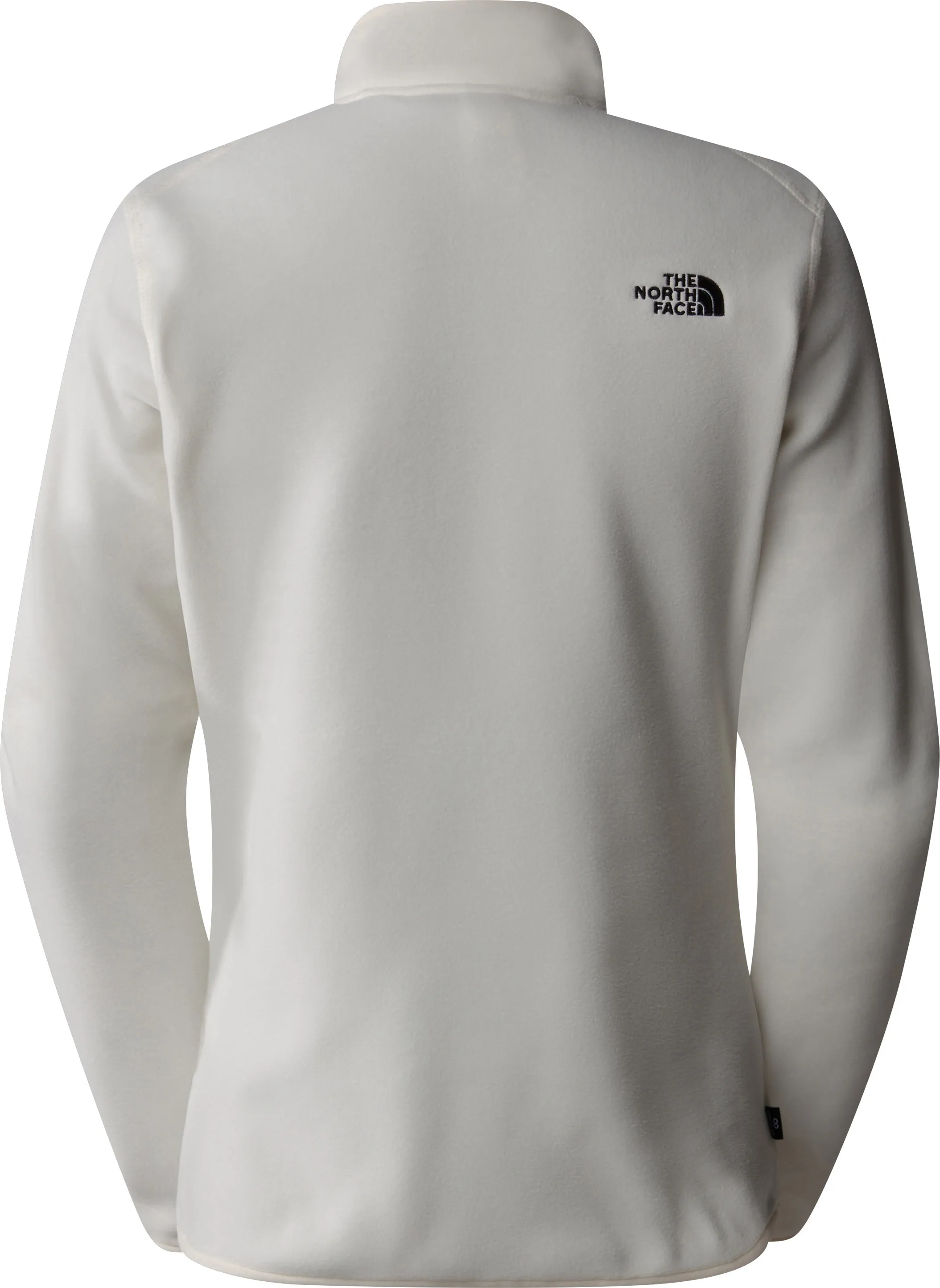 The North Face Women's 100 Glacier 1/4 Zip White Dune/NPF | Buy The North Face Women's 100 Glacier 1/4 Zip White Dune/