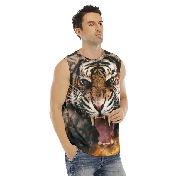 Tiger Print Tank Top