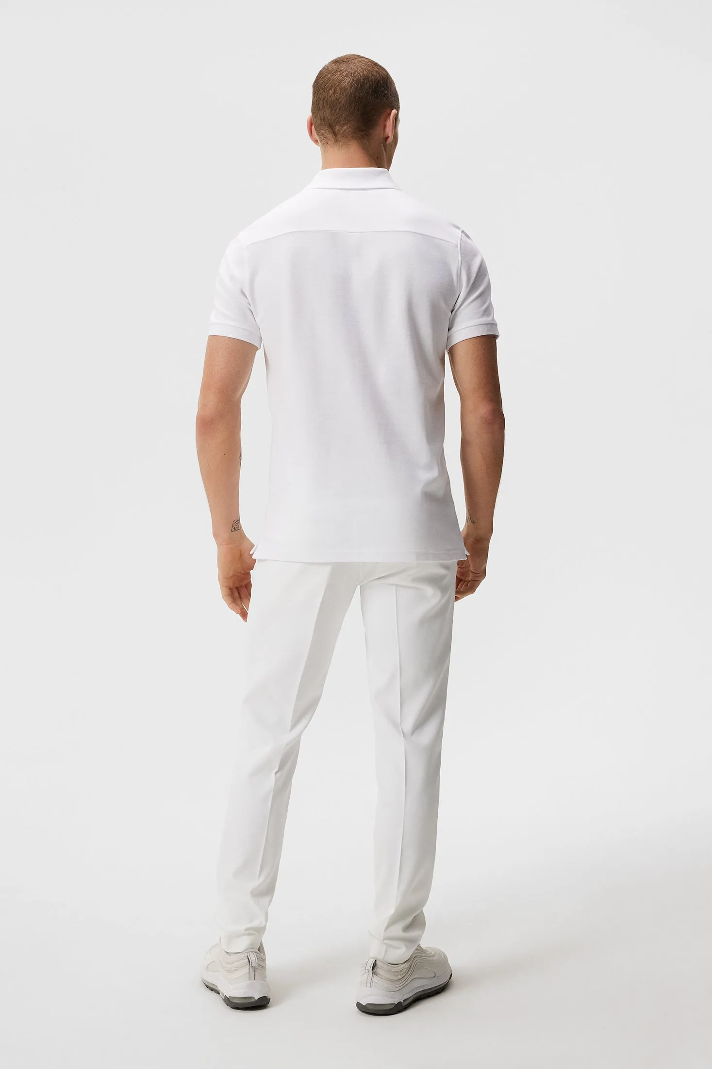 Troy Golf Polo / White