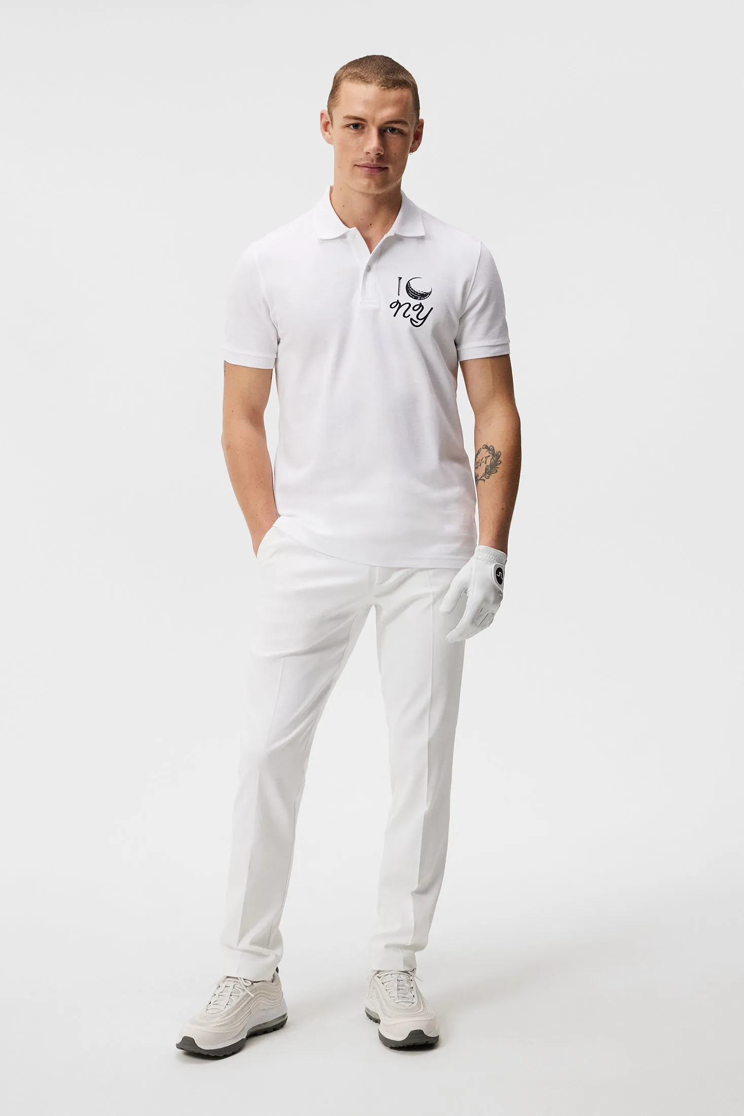 Troy Golf Polo / White