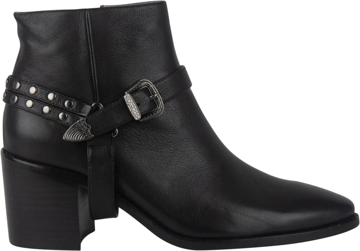 Two in one Ankle Boot -Black Viva La Moda