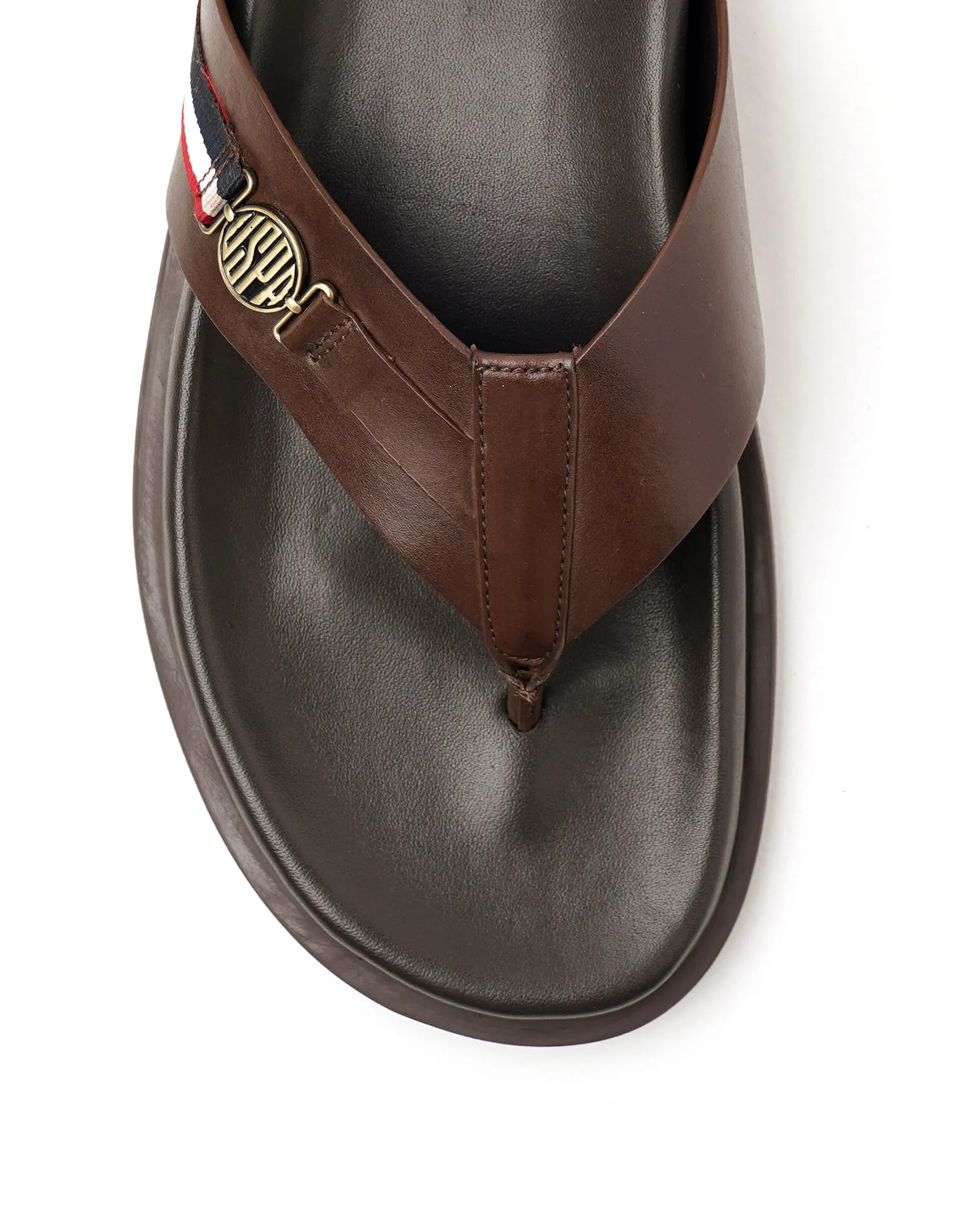 U.S. Polo Assn. Buckle Strap Jim Sandals