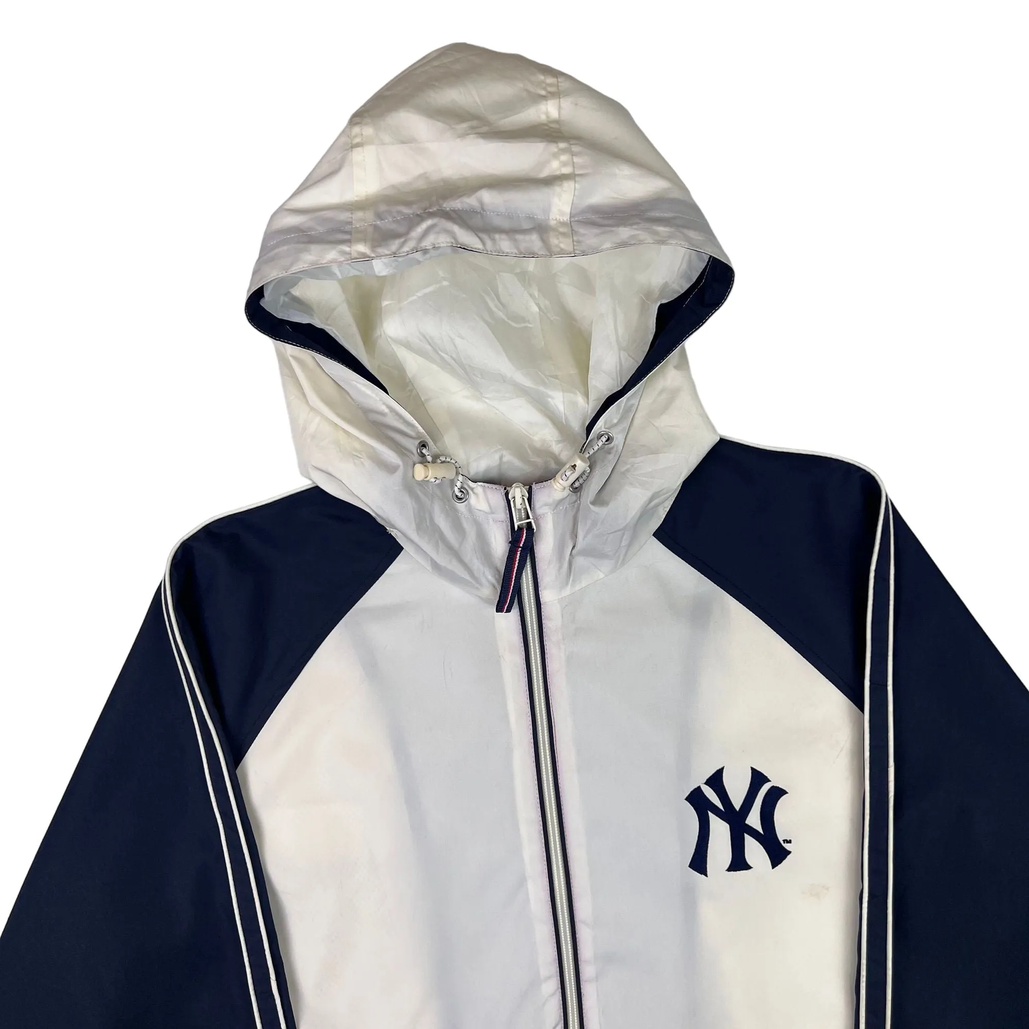 Vintage MLB New York Yankees Track Jacket Navy White