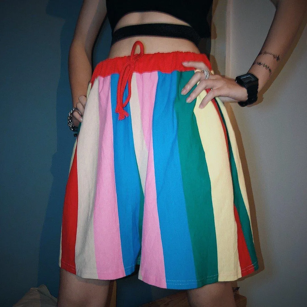 Vintage Rainbow Shorts